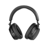 Le Sennheiser Accentum Plus Wireless vu de face sur un arrière-plan transparent