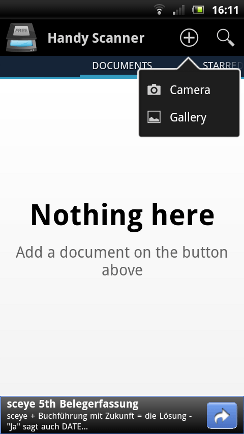 Scanner App Android Sample 