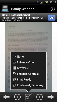 Scanner App Android Sample 